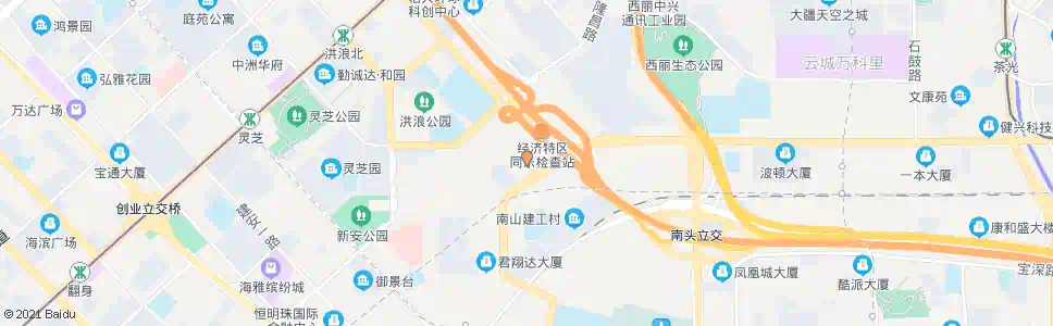 深圳同乐村委_公交站地图_深圳公交_妙搜公交查询2024