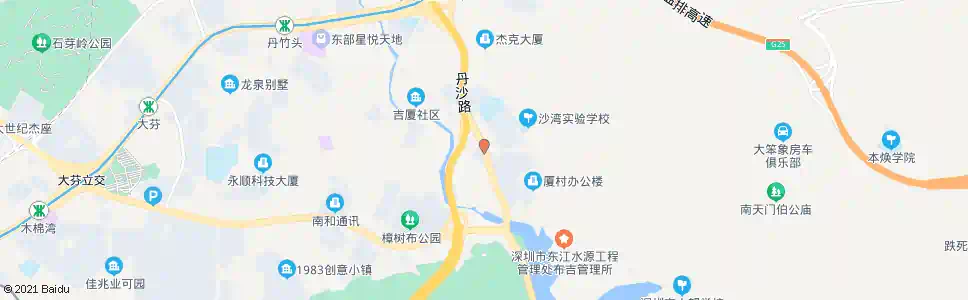 深圳沙湾汽车站2_公交站地图_深圳公交_妙搜公交查询2024