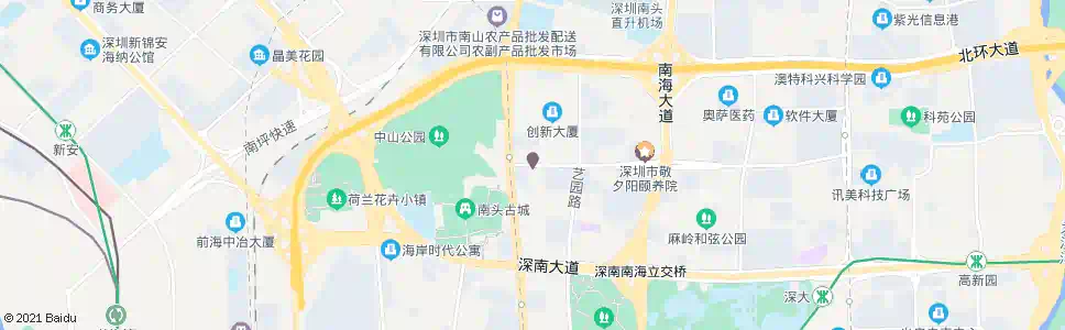 深圳玉泉南山路口_公交站地图_深圳公交_妙搜公交查询2024