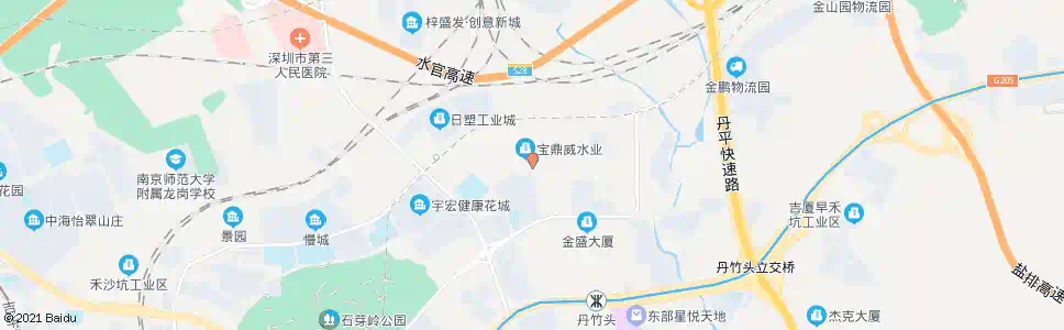 深圳康桥紫郡(宝冠路口)_公交站地图_深圳公交_妙搜公交查询2024