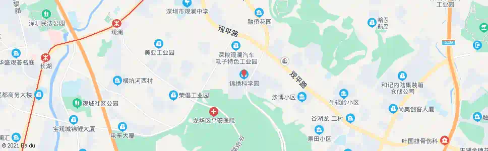 深圳锦绣科学园总站_公交站地图_深圳公交_妙搜公交查询2024