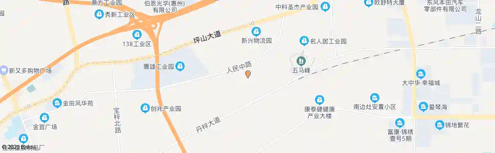 深圳龙山小区_公交站地图_深圳公交_妙搜公交查询2024