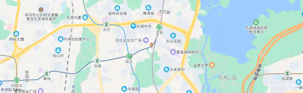 深圳百仕达花园_公交站地图_深圳公交_妙搜公交查询2024