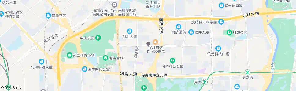 深圳麒麟花园_公交站地图_深圳公交_妙搜公交查询2024