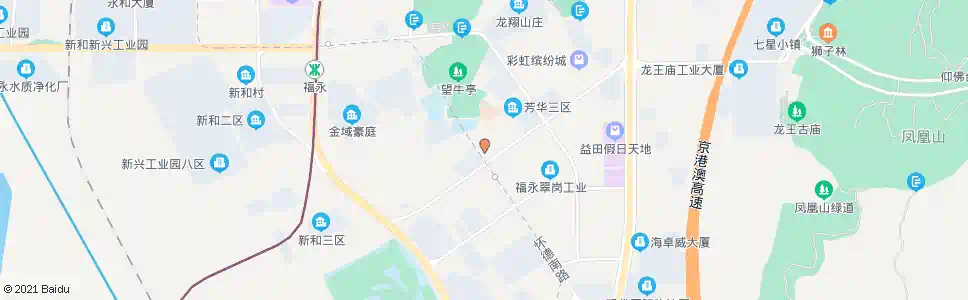 深圳怀德村委_公交站地图_深圳公交_妙搜公交查询2024