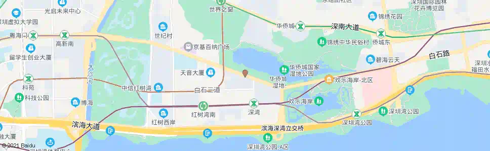 深圳瑞河耶纳北门_公交站地图_深圳公交_妙搜公交查询2024