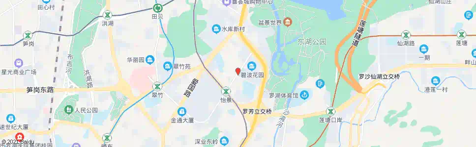 深圳天井湖_公交站地图_深圳公交_妙搜公交查询2024