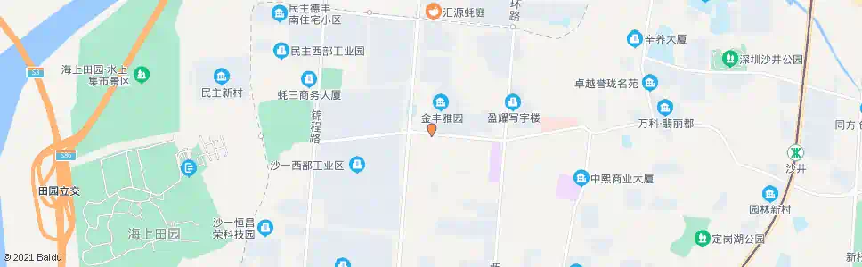 深圳联能工业区_公交站地图_深圳公交_妙搜公交查询2024