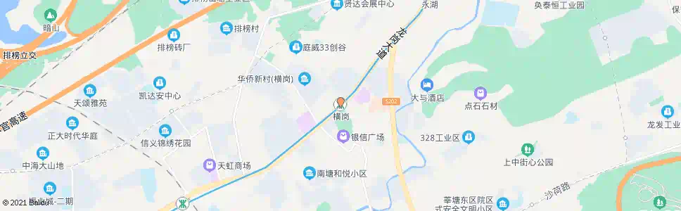 深圳横岗地铁站_公交站地图_深圳公交_妙搜公交查询2024