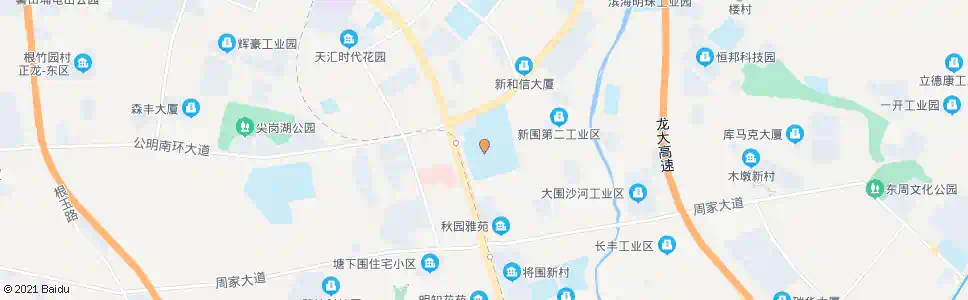 深圳光明新区高级中学_公交站地图_深圳公交_妙搜公交查询2024