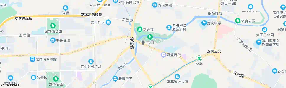 深圳华升学校_公交站地图_深圳公交_妙搜公交查询2024