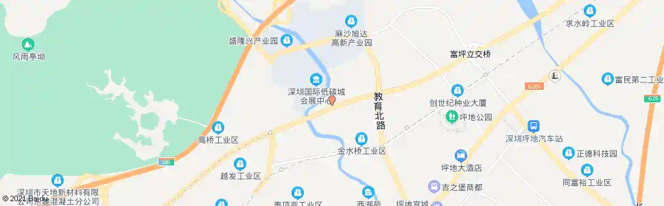 深圳亚公顶(昶园)_公交站地图_深圳公交_妙搜公交查询2024