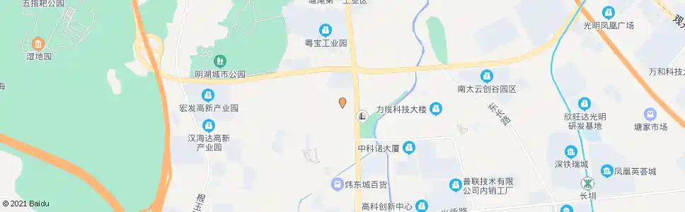 深圳光明交警大队_公交站地图_深圳公交_妙搜公交查询2024