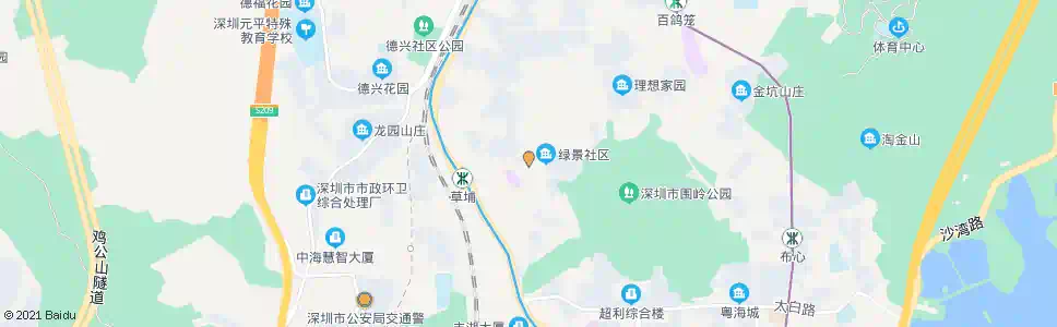 深圳草埔吓屋村_公交站地图_深圳公交_妙搜公交查询2024