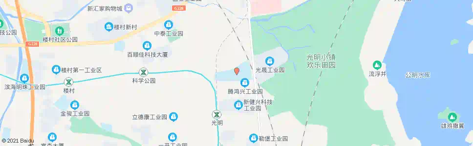 深圳第二职业技术学校_公交站地图_深圳公交_妙搜公交查询2024