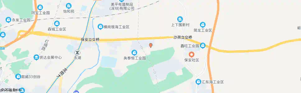 深圳大福工业区_公交站地图_深圳公交_妙搜公交查询2024