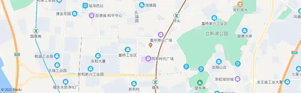 深圳嘉辉天桥_公交站地图_深圳公交_妙搜公交查询2024