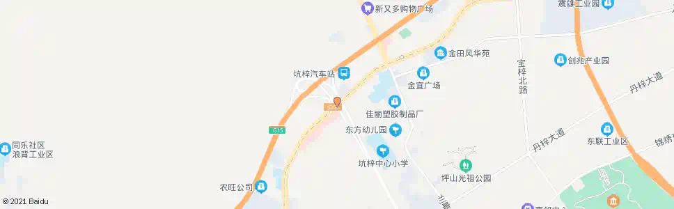 深圳深汕路口_公交站地图_深圳公交_妙搜公交查询2024