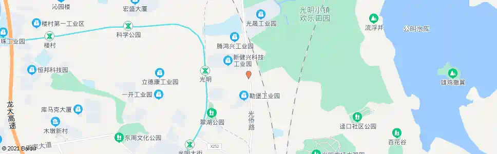 深圳新建兴科技工业园_公交站地图_深圳公交_妙搜公交查询2024