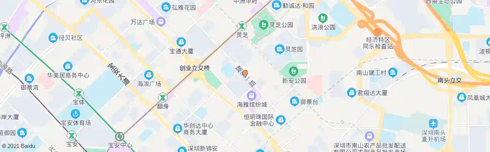 深圳甲岸村_公交站地图_深圳公交_妙搜公交查询2024