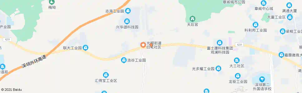 深圳白石洞路口_公交站地图_深圳公交_妙搜公交查询2024