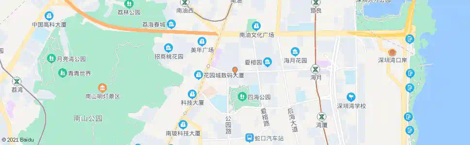 深圳四海小区_公交站地图_深圳公交_妙搜公交查询2024