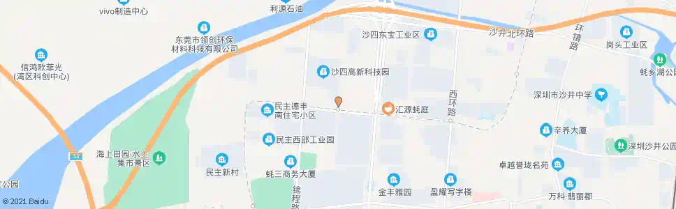 深圳西沙蚝乡路口_公交站地图_深圳公交_妙搜公交查询2024