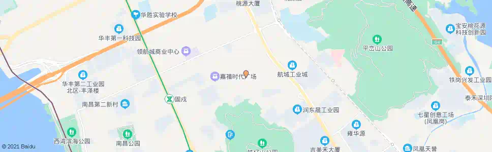 深圳田心商业街_公交站地图_深圳公交_妙搜公交查询2024