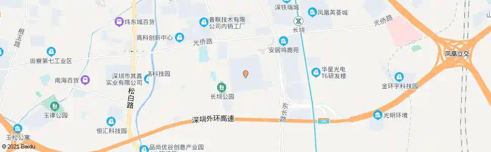 深圳塘明工业区_公交站地图_深圳公交_妙搜公交查询2024