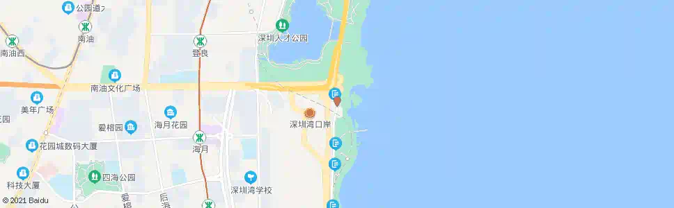 深圳望海东滨路口_公交站地图_深圳公交_妙搜公交查询2024