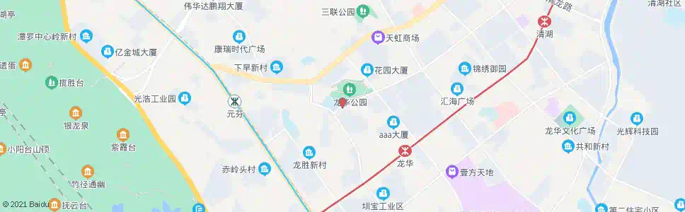 深圳龙华邮政局_公交站地图_深圳公交_妙搜公交查询2024