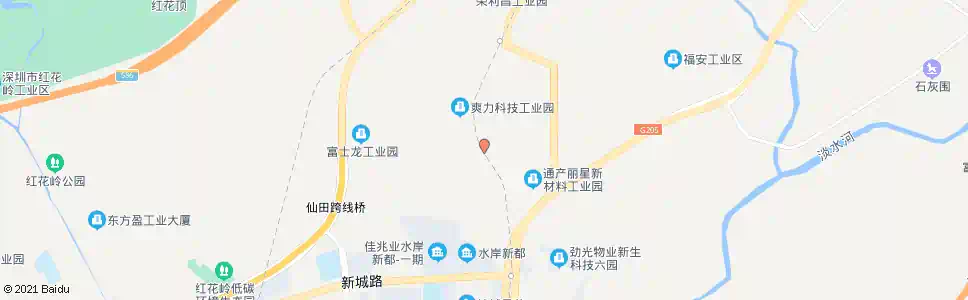 深圳新恒生_公交站地图_深圳公交_妙搜公交查询2024