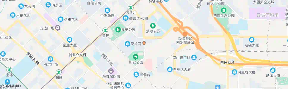 深圳宝安党校_公交站地图_深圳公交_妙搜公交查询2024