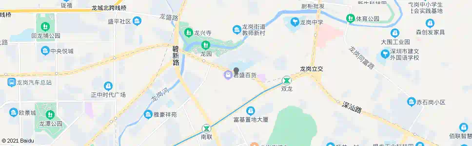 深圳平冈中学_公交站地图_深圳公交_妙搜公交查询2024