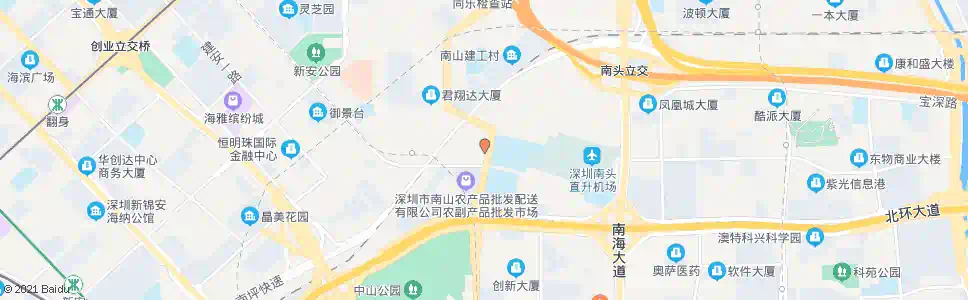 深圳肉联厂_公交站地图_深圳公交_妙搜公交查询2024