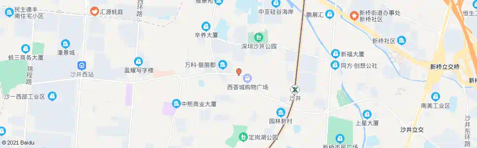 深圳西荟城广场_公交站地图_深圳公交_妙搜公交查询2024