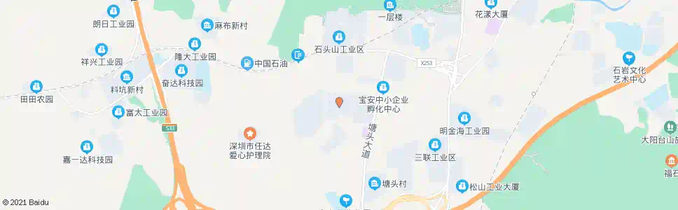 深圳拓邦工业园_公交站地图_深圳公交_妙搜公交查询2024