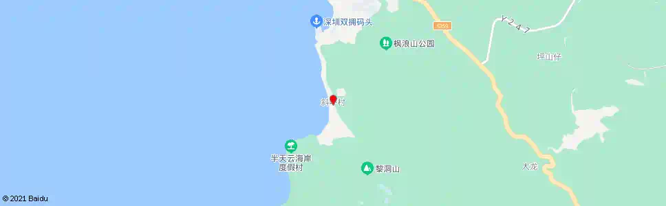 深圳斜吓村_公交站地图_深圳公交_妙搜公交查询2024