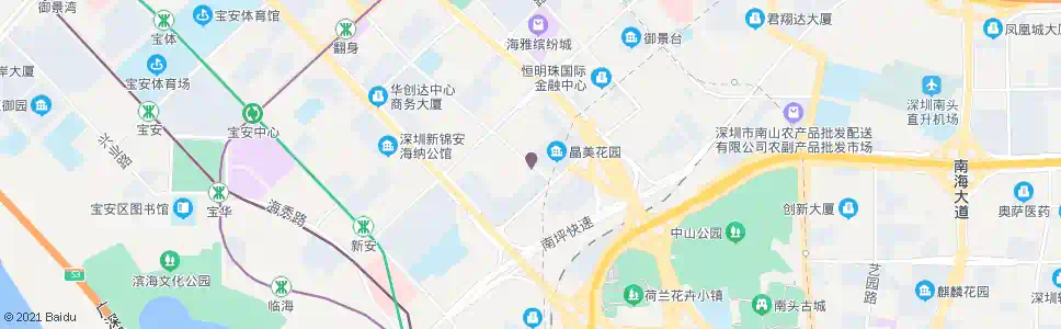 深圳新乐社区_公交站地图_深圳公交_妙搜公交查询2024