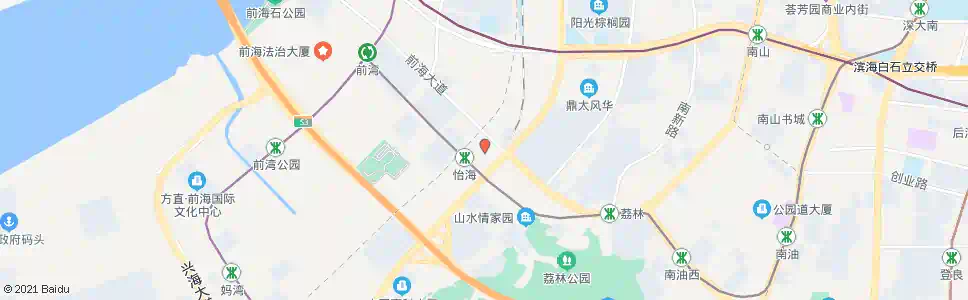 深圳前海展示厅_公交站地图_深圳公交_妙搜公交查询2024