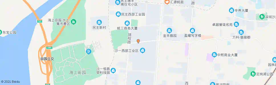 深圳鑫鑫田工业园_公交站地图_深圳公交_妙搜公交查询2024