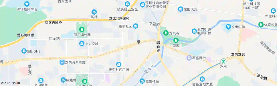 深圳盛平天桥_公交站地图_深圳公交_妙搜公交查询2024