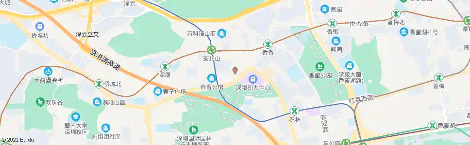 深圳经济犯罪侦查局_公交站地图_深圳公交_妙搜公交查询2024