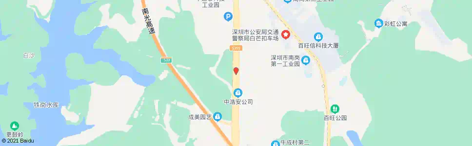 深圳谷峰石材厂_公交站地图_深圳公交_妙搜公交查询2024