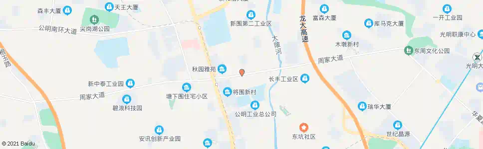 深圳秋园雅苑_公交站地图_深圳公交_妙搜公交查询2024