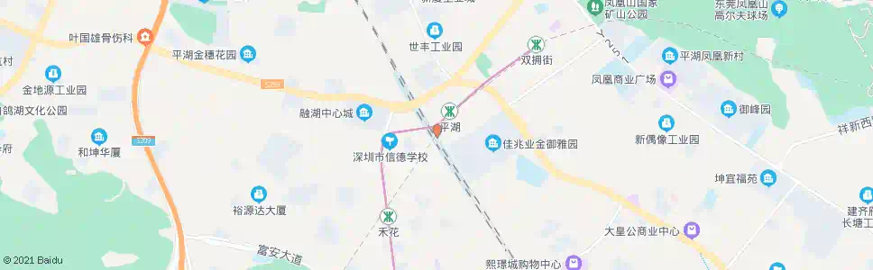 深圳龙运通平湖客运站_公交站地图_深圳公交_妙搜公交查询2024