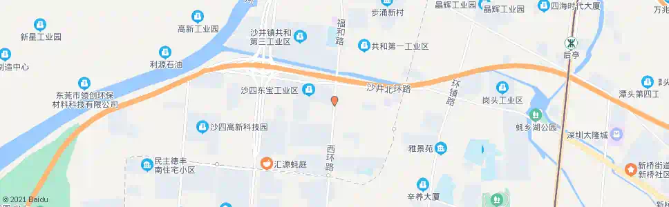 深圳沙四社区_公交站地图_深圳公交_妙搜公交查询2024