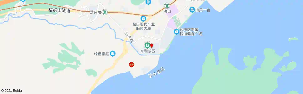 深圳海涛花园_公交站地图_深圳公交_妙搜公交查询2024