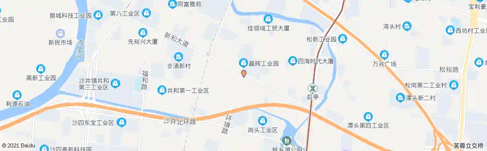 深圳步涌市场_公交站地图_深圳公交_妙搜公交查询2024