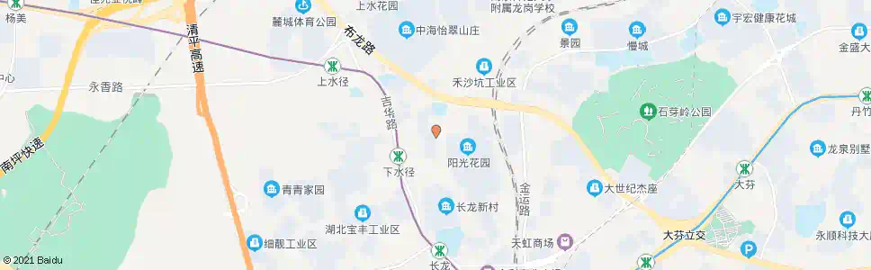 深圳布吉阳光花园_公交站地图_深圳公交_妙搜公交查询2024